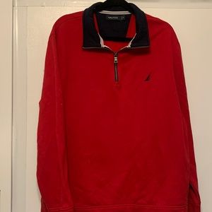 Red sweater